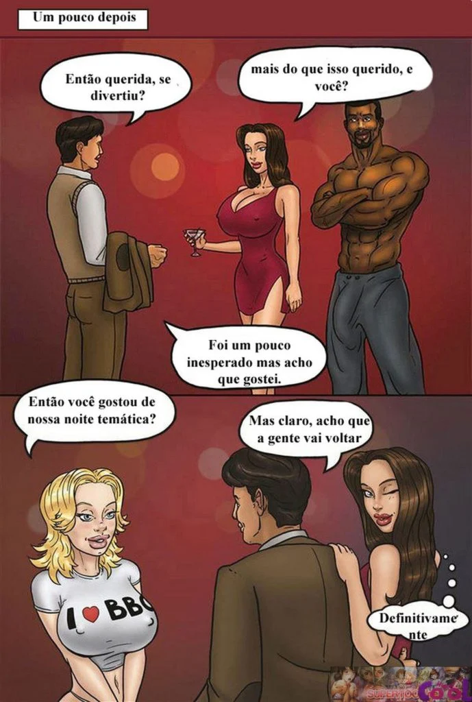 Contos Eróticos Porno Esposa Infiel Conhecendo A Casa De Swing – HQ Traição – Quadrinho Original Contos Eróticos Porno Esposa Infiel Conhecendo A Casa De Swing – HQ Traição – Quadrinho Original