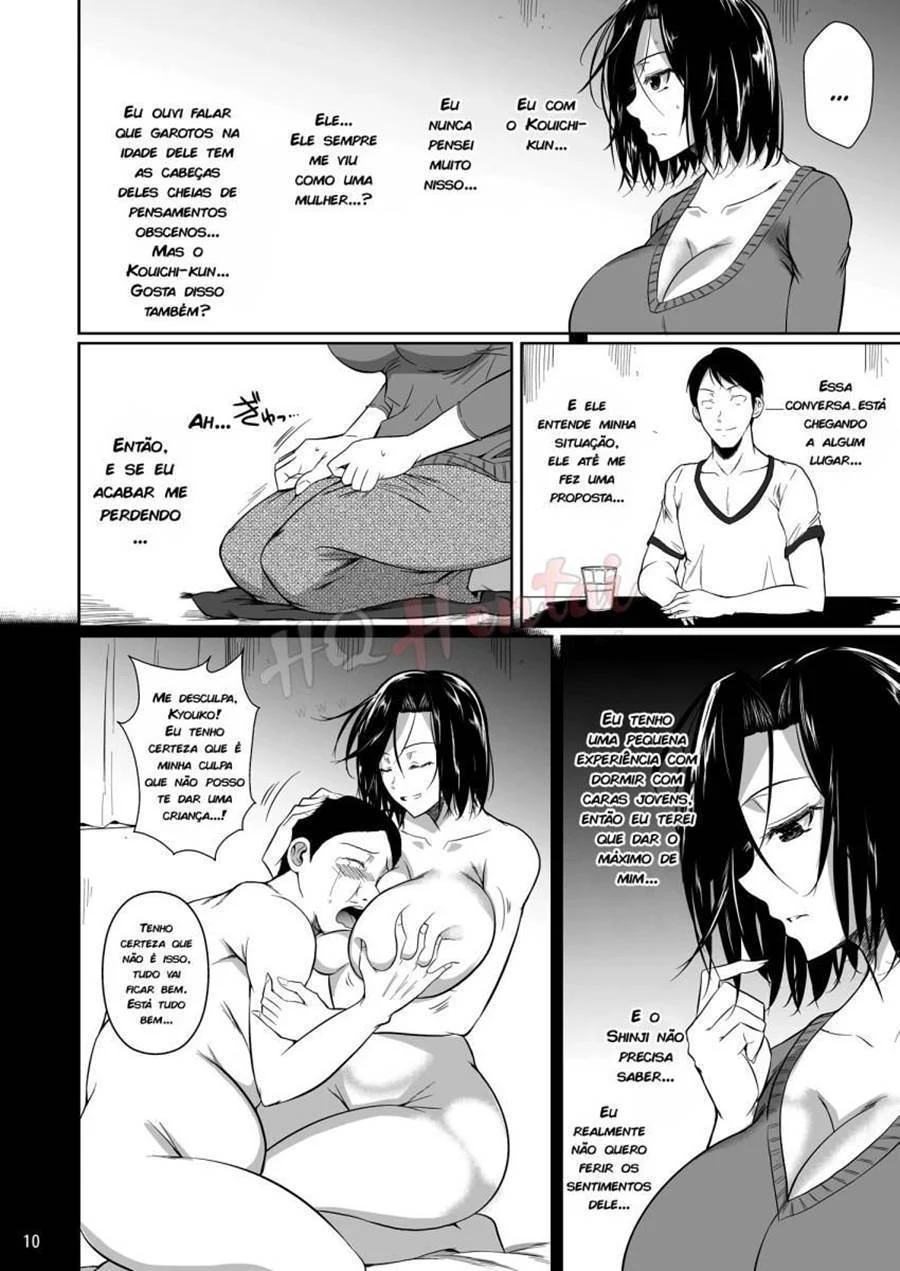 Engravidando a mulher do chefe – Hentai Preto e Branco – Ler Hentai HQ