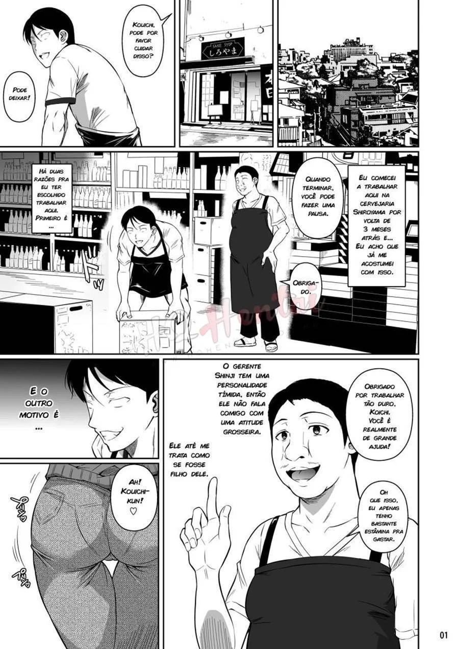 Engravidando a mulher do chefe – Hentai Preto e Branco – Ler Hentai HQ