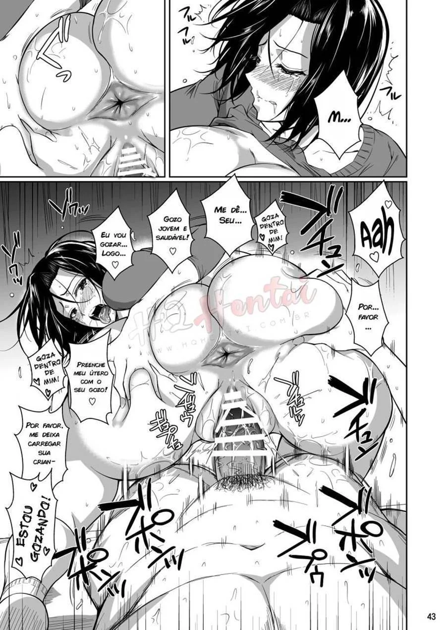 Engravidando a mulher do chefe – Hentai Preto e Branco – Ler Hentai HQ