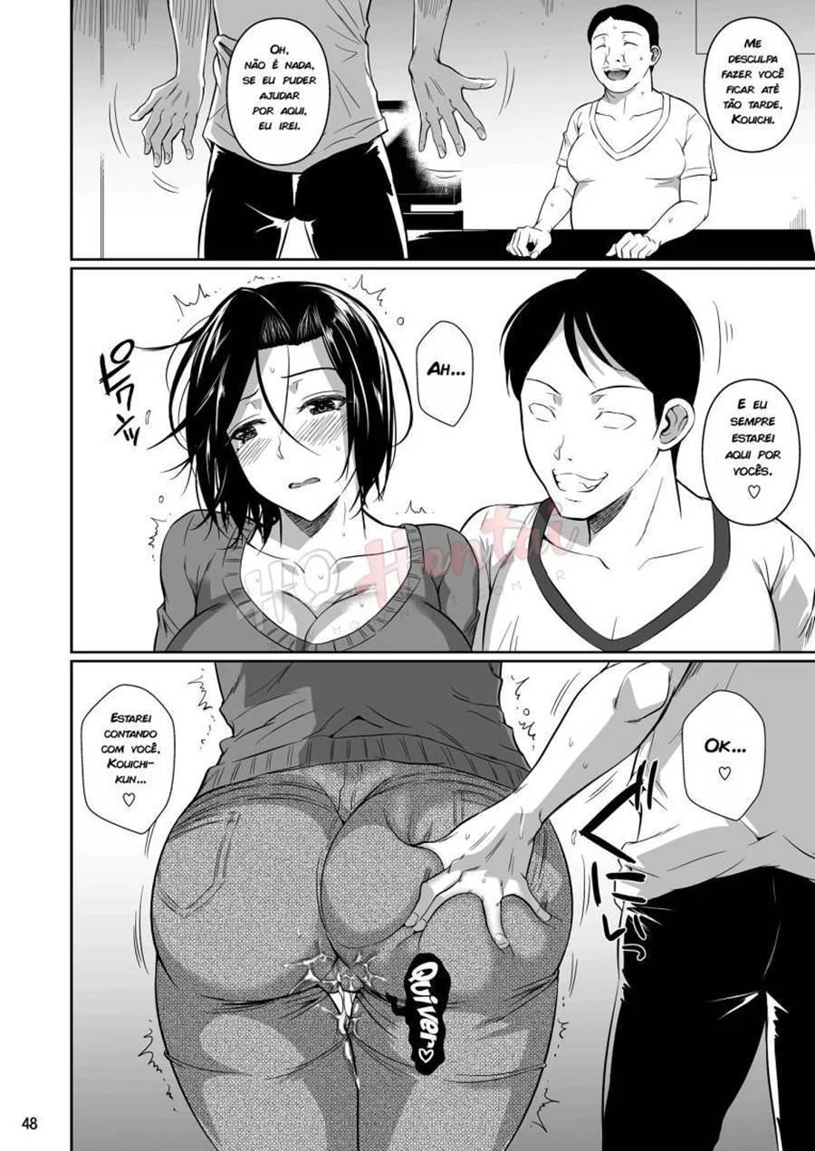 Engravidando a mulher do chefe – Hentai Preto e Branco – Ler Hentai HQ