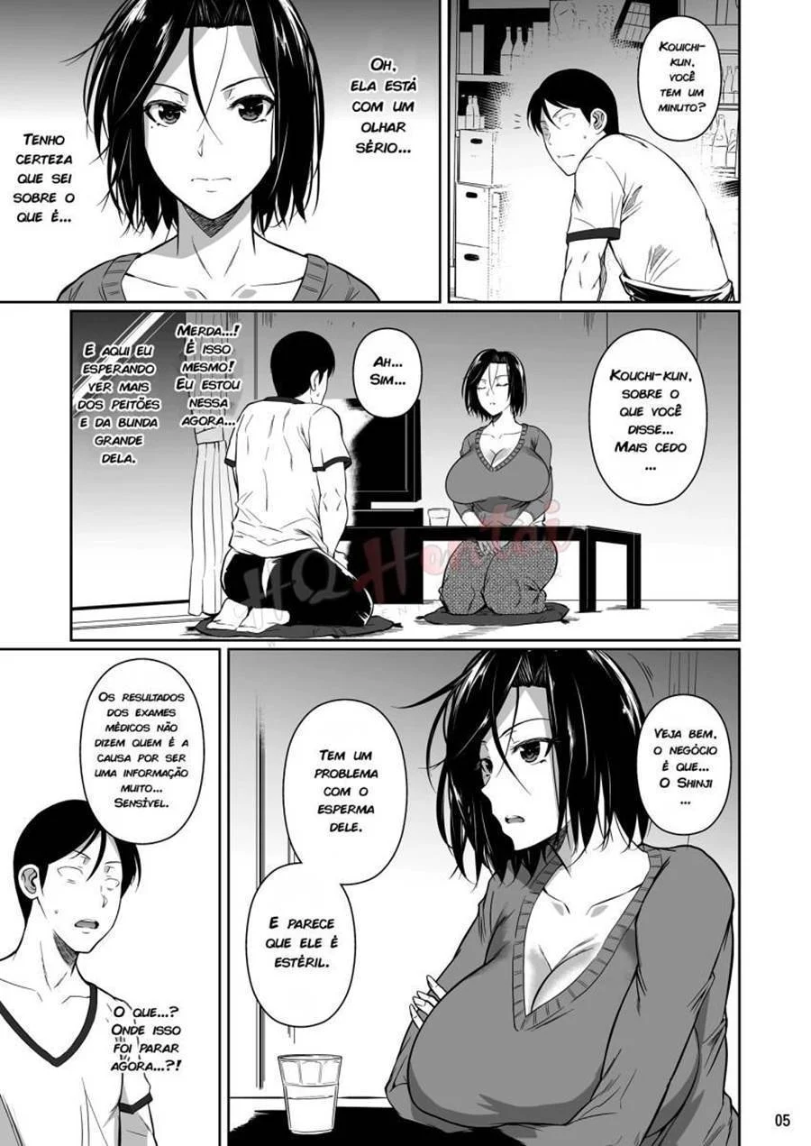 Engravidando a mulher do chefe – Hentai Preto e Branco – Ler Hentai HQ