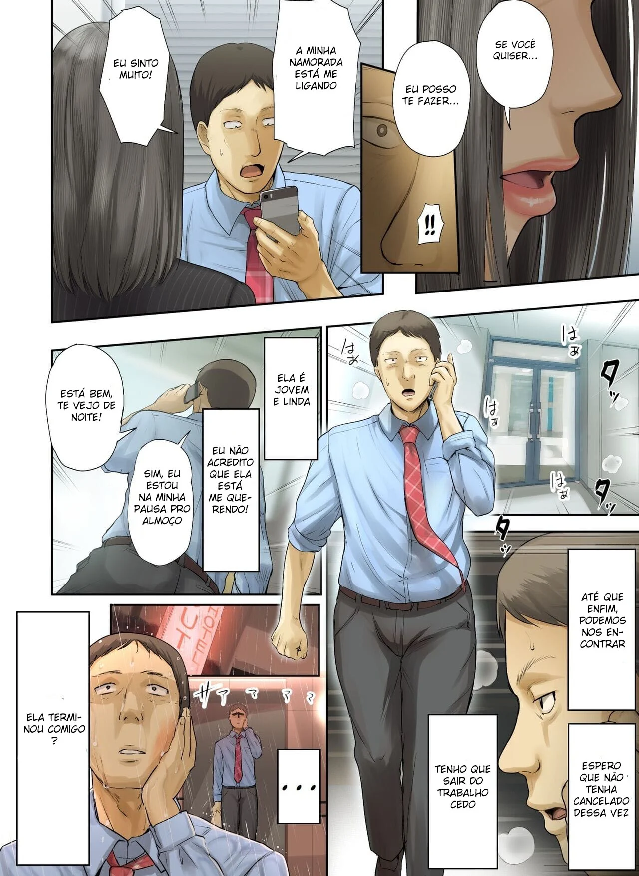 Engravidei a Velha Solteirona da Empresa – Hentai – Quadrinho Original
