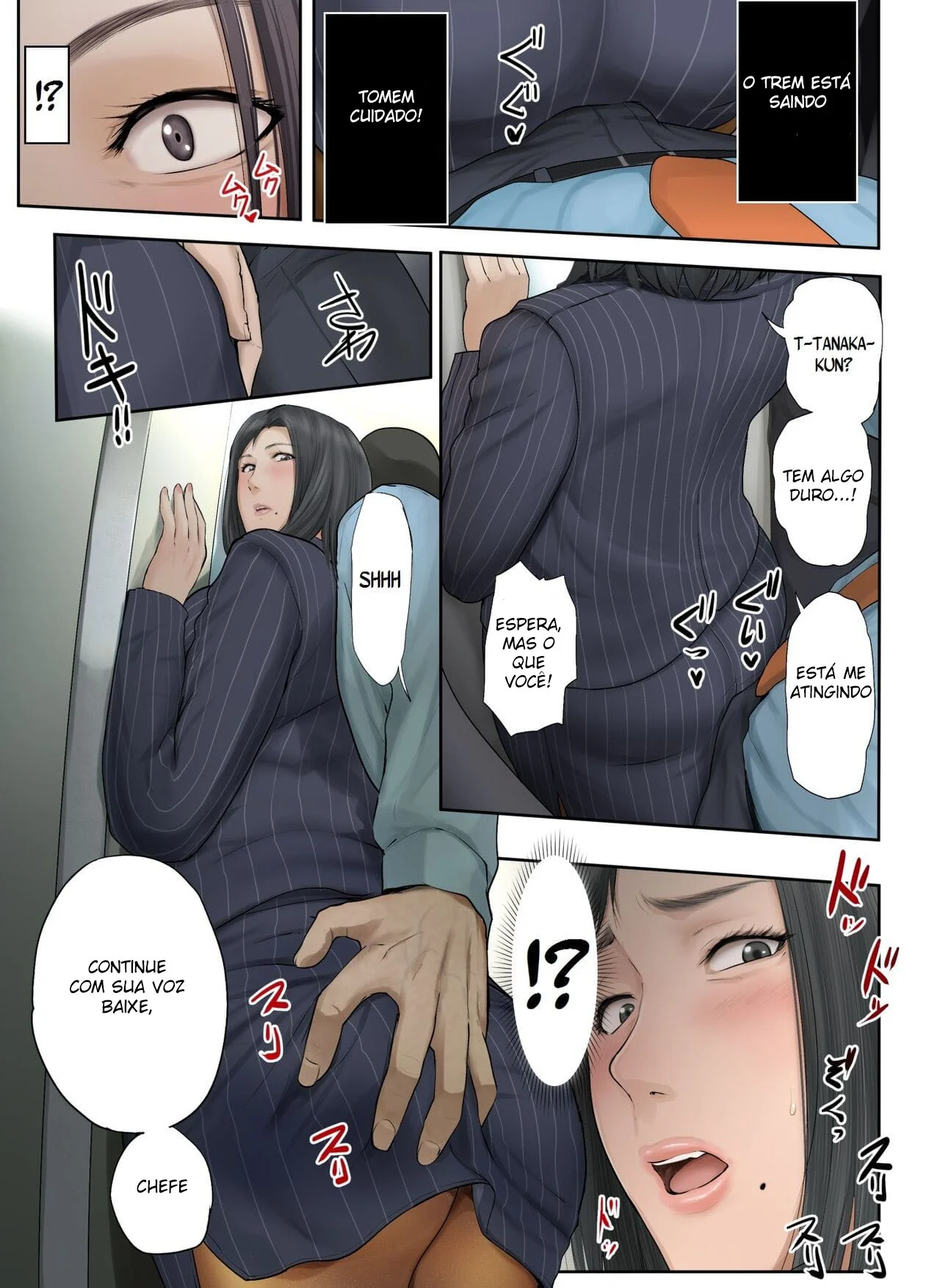 Engravidei a Velha Solteirona da Empresa – Hentai – Quadrinho Original