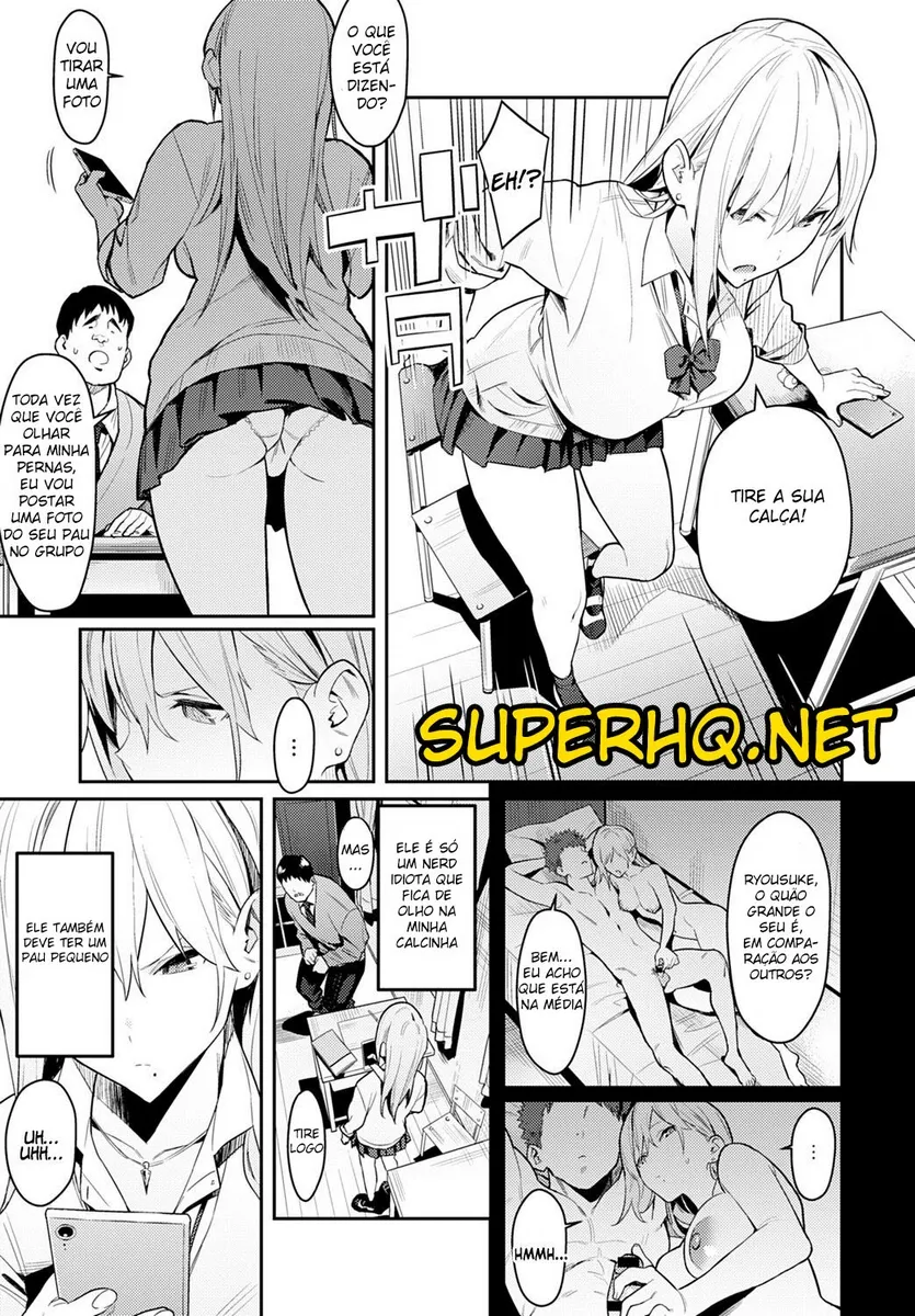 Enokido, The Beauty and The Beast – Hentai Preto e Branco – PT Brasil