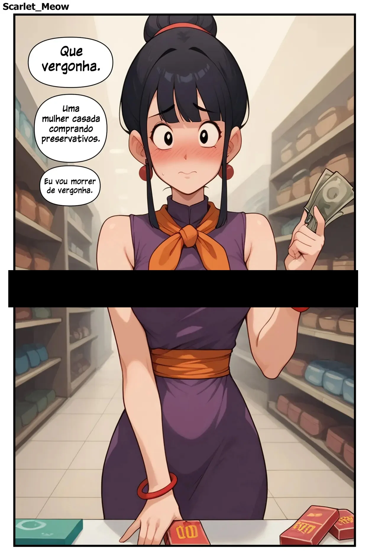 Enquanto Goku Não Está 3 – Dragon Ball Pornô – Quadrinho Original Enquanto Goku Não Está 3 – Dragon Ball Pornô – Quadrinho Original