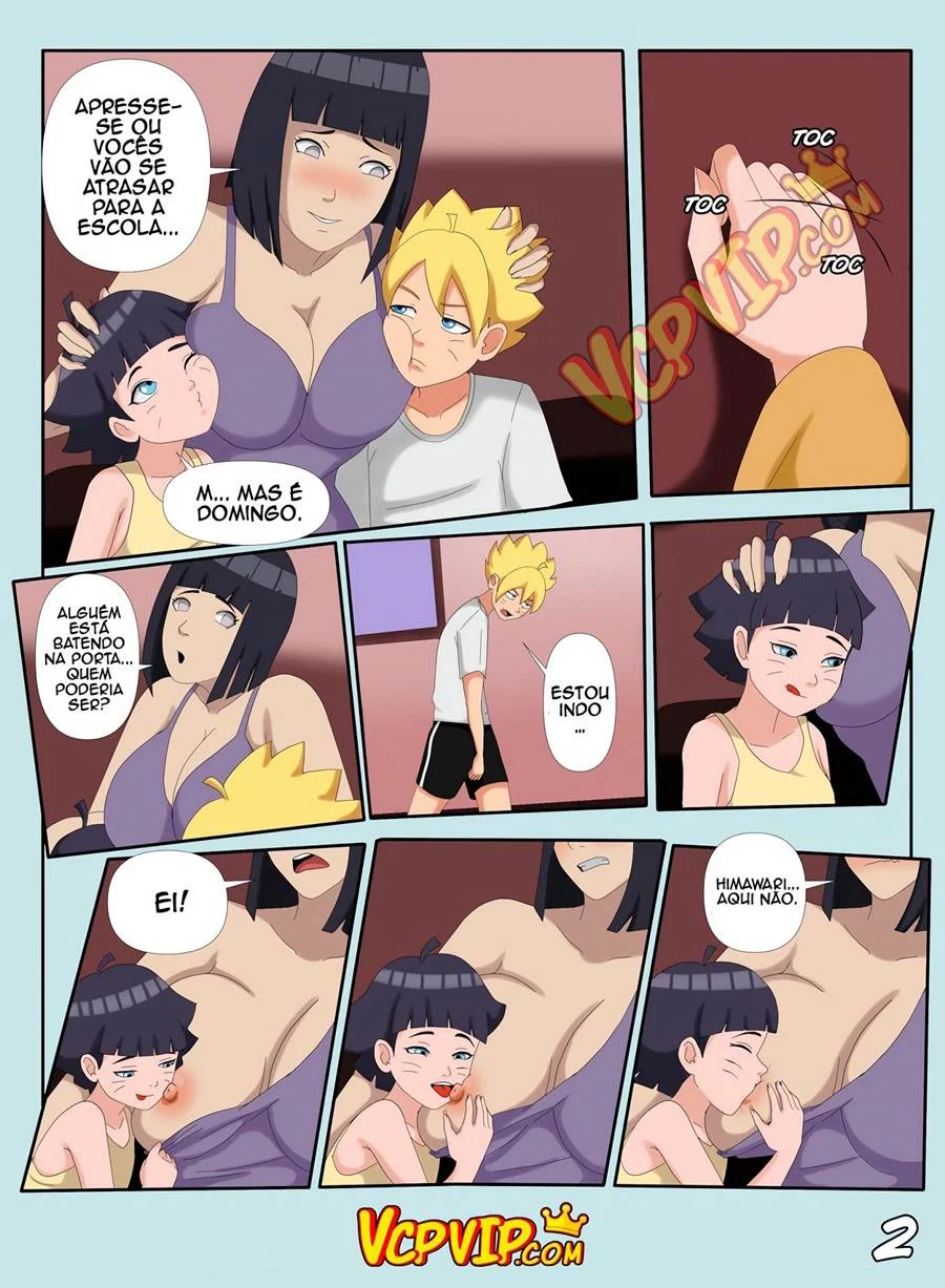 Enquanto o Papai dorme 2 – Boruto Hentai – Português do Brasil