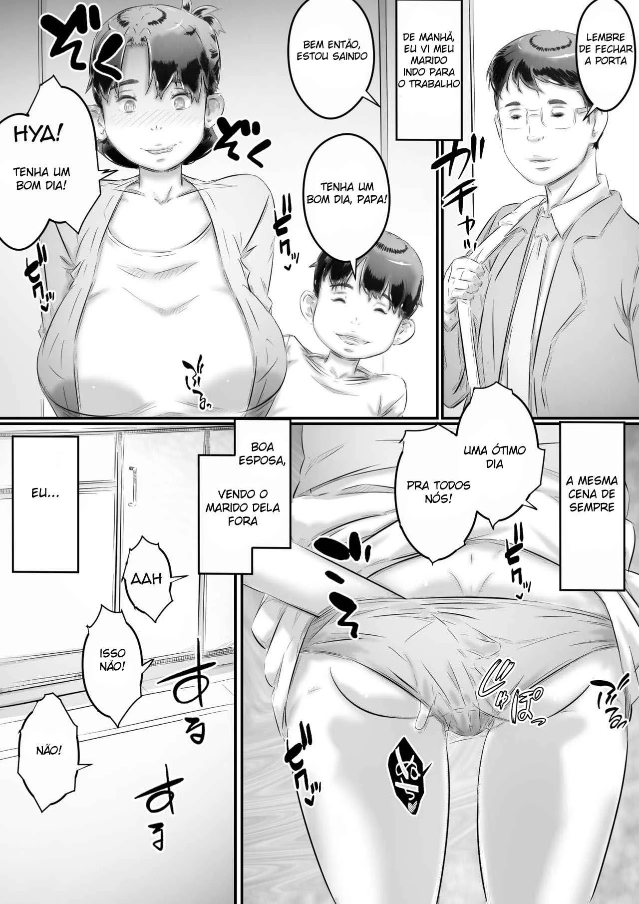 Ensinando sexo pro filho – Hentai Incesto – Quadrinho Original