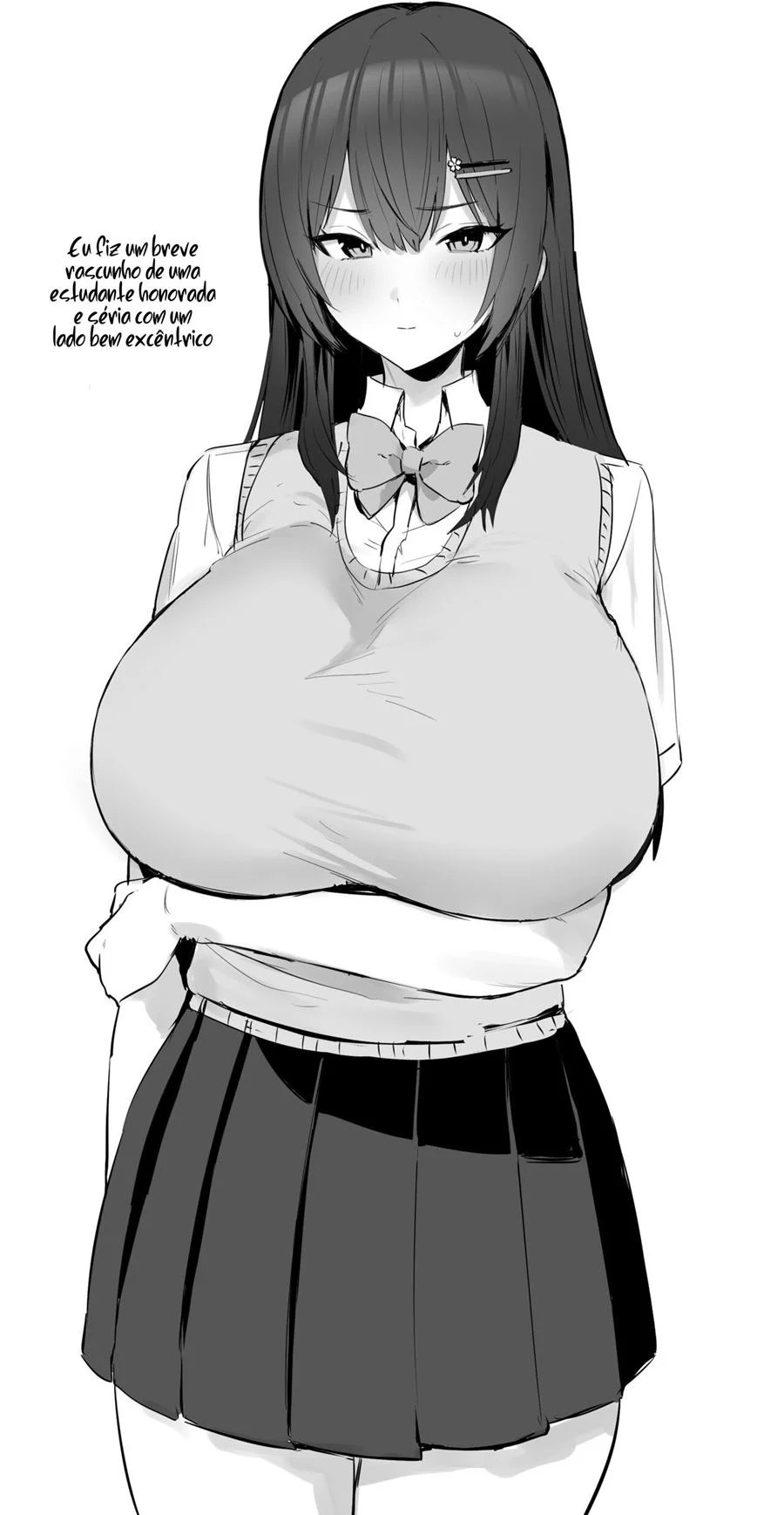 Então eu sou uma “Boa Garota”, E daí? – Hentai Preto e Branco – Ler Hentai HQ
