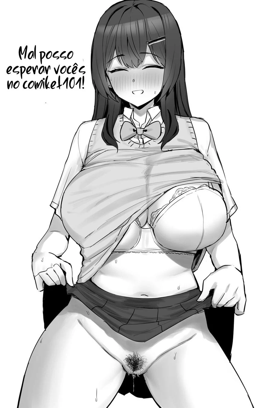 Então eu sou uma “Boa Garota”, E daí? – Hentai Preto e Branco – Ler Hentai HQ