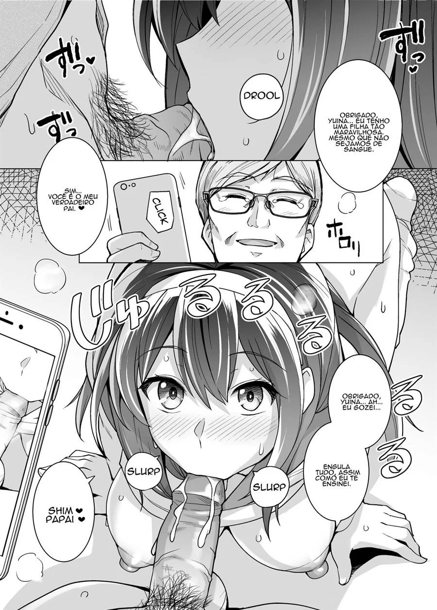 Enteada dormindo com o padrasto – Hentai Incesto – Ler HQ Completo