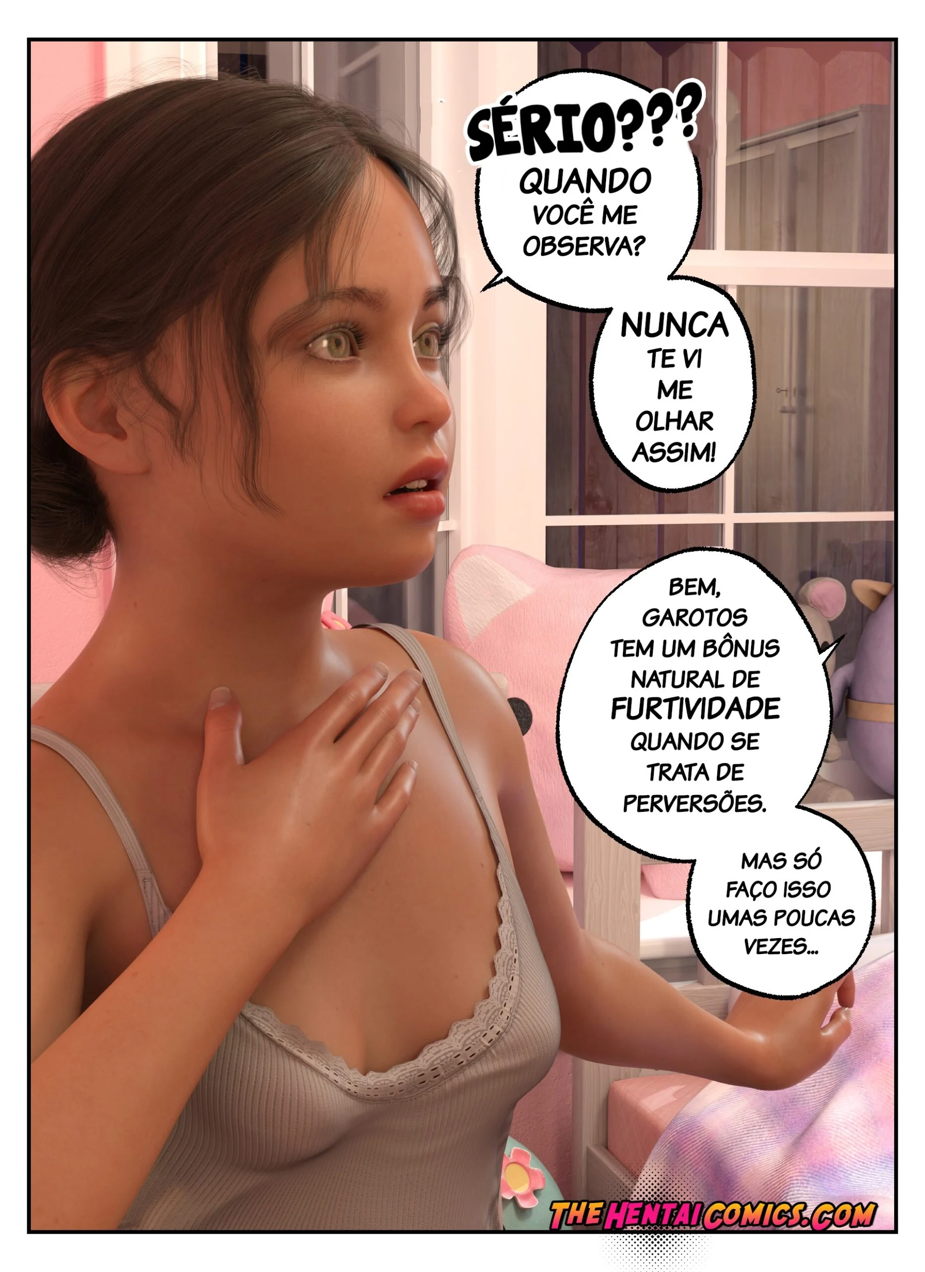 Erica é minha irmã – Hentai 3D – Site Para Ler Completo
