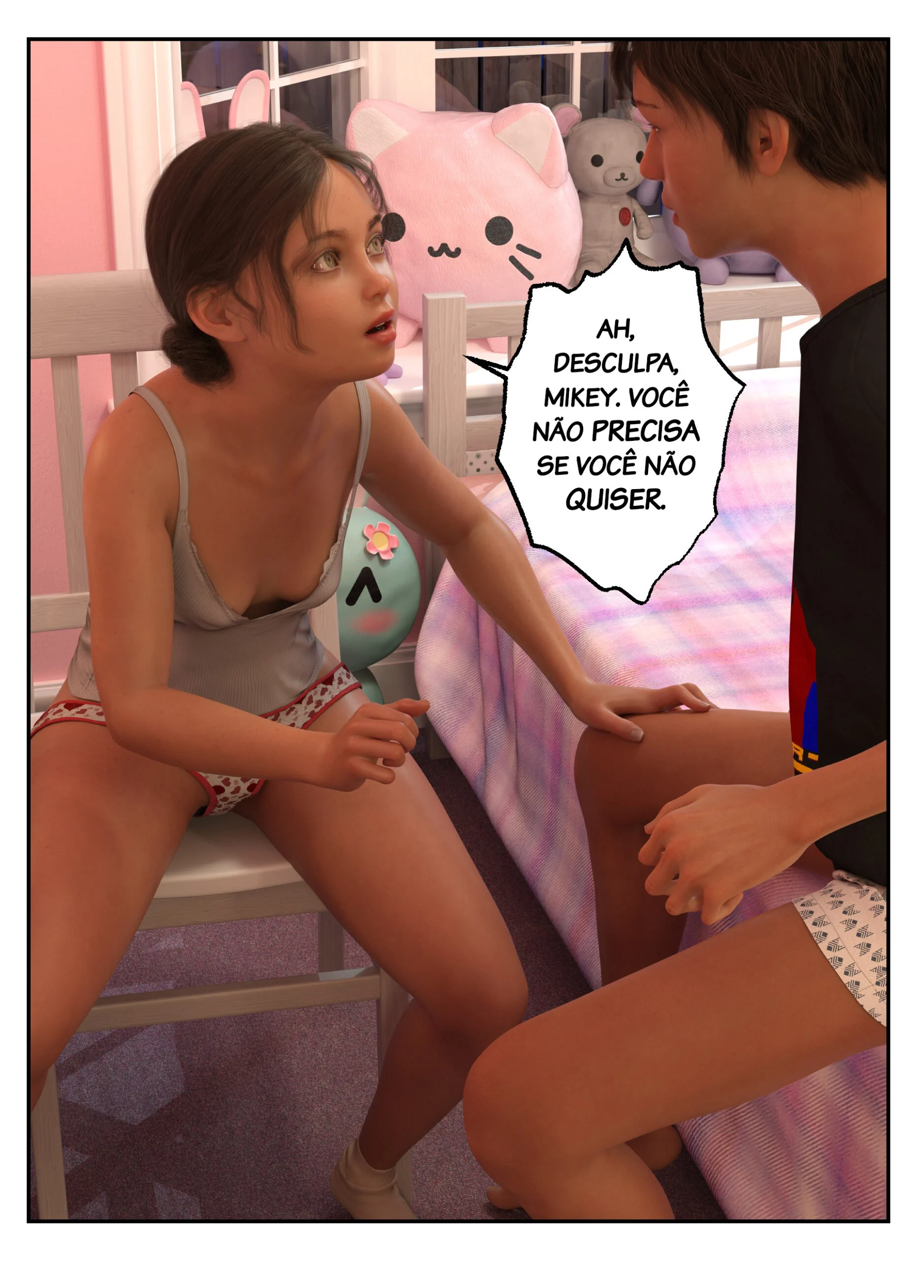 Erica é minha irmã – Hentai 3D – Site Para Ler Completo