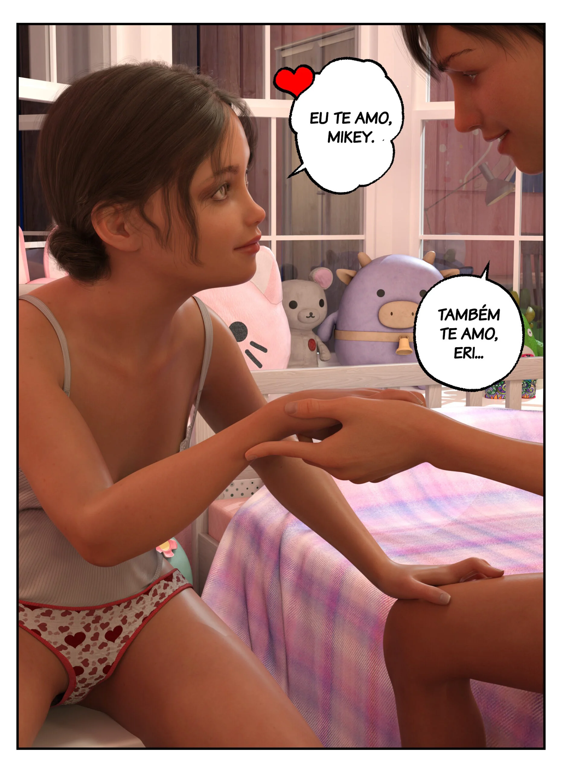 Erica é minha irmã – Hentai 3D – Site Para Ler Completo