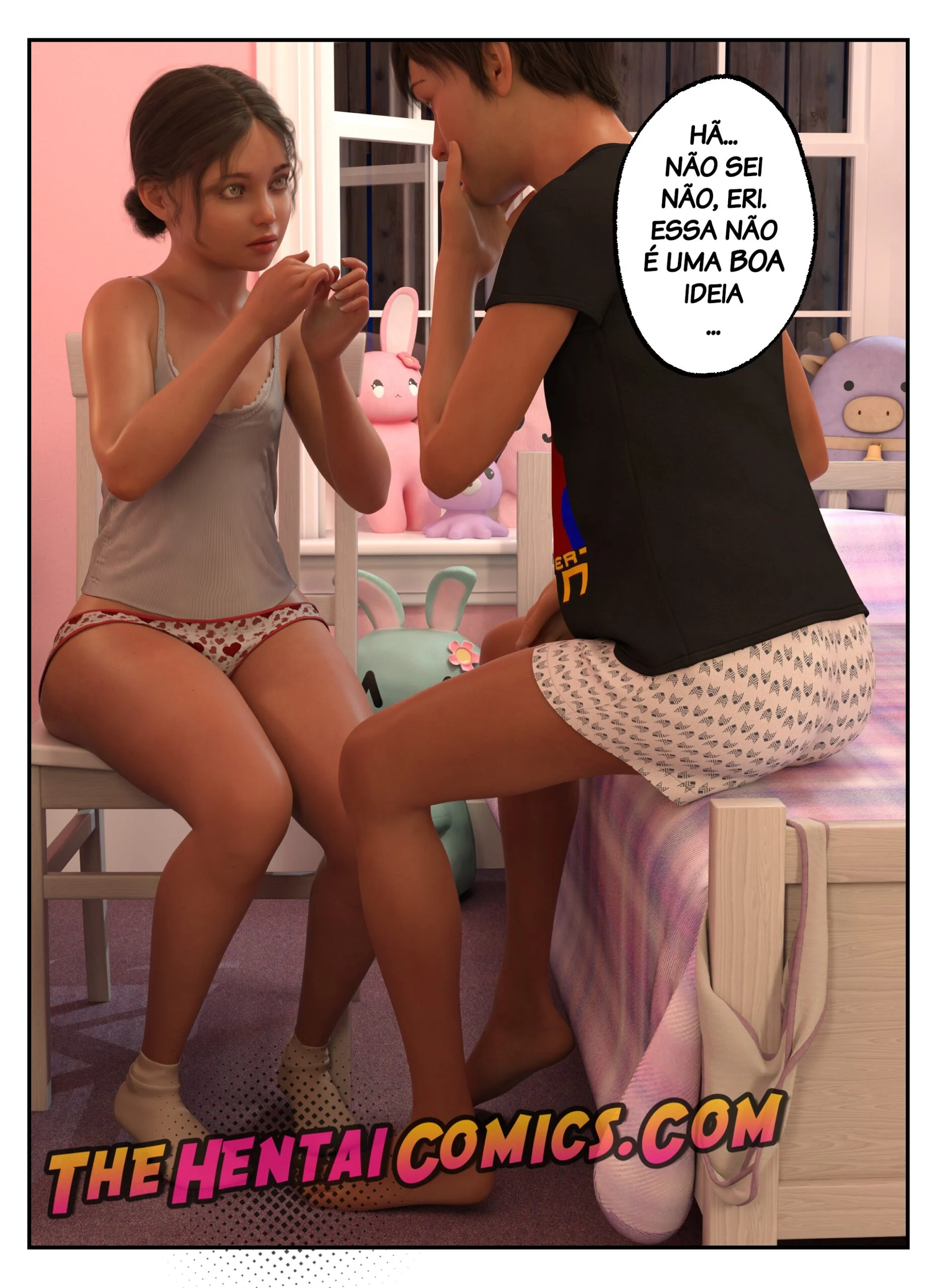 Erica é minha irmã – Hentai 3D – Site Para Ler Completo