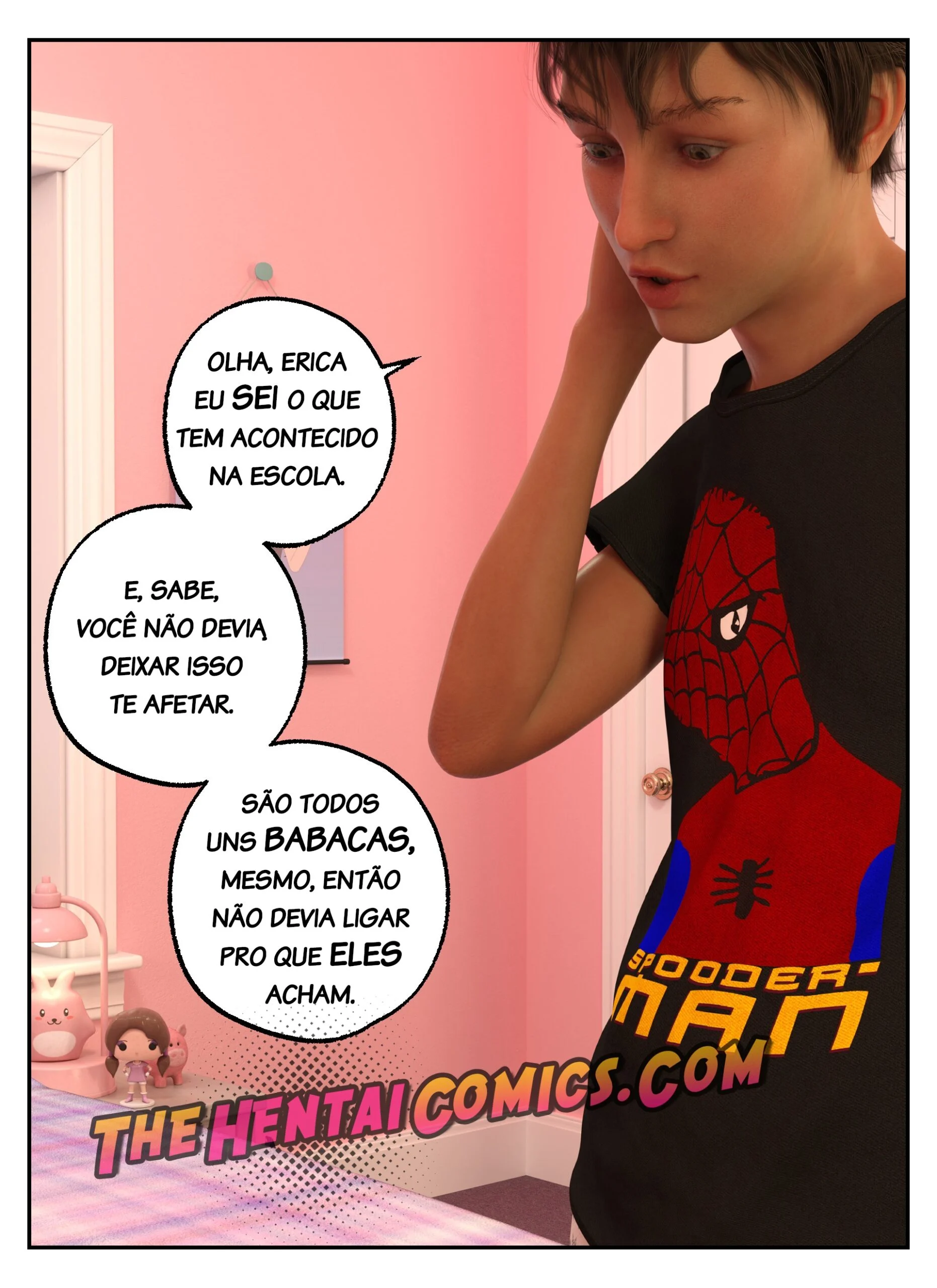 Erica é minha irmã – Hentai 3D – Site Para Ler Completo