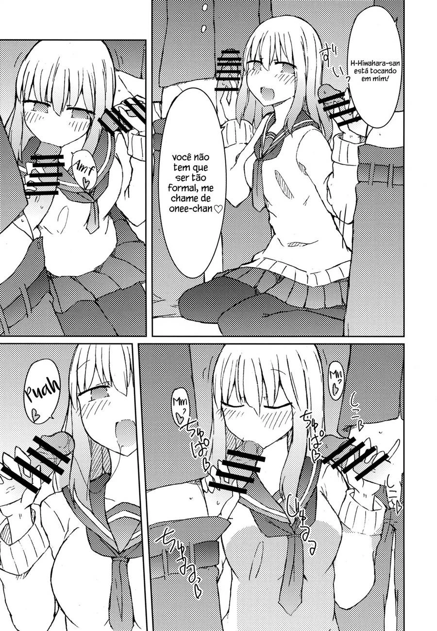 Erohon o Yondetara Kinjo no Onee – Manga Hentai – Tradução Em Português