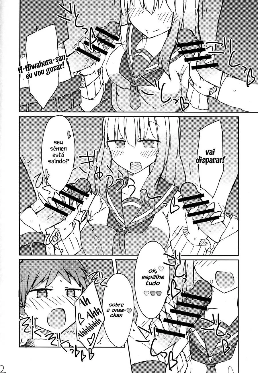Erohon o Yondetara Kinjo no Onee – Manga Hentai – Tradução Em Português