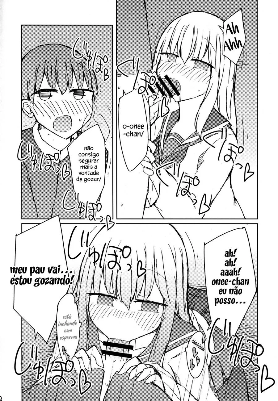 Erohon o Yondetara Kinjo no Onee – Manga Hentai – Tradução Em Português