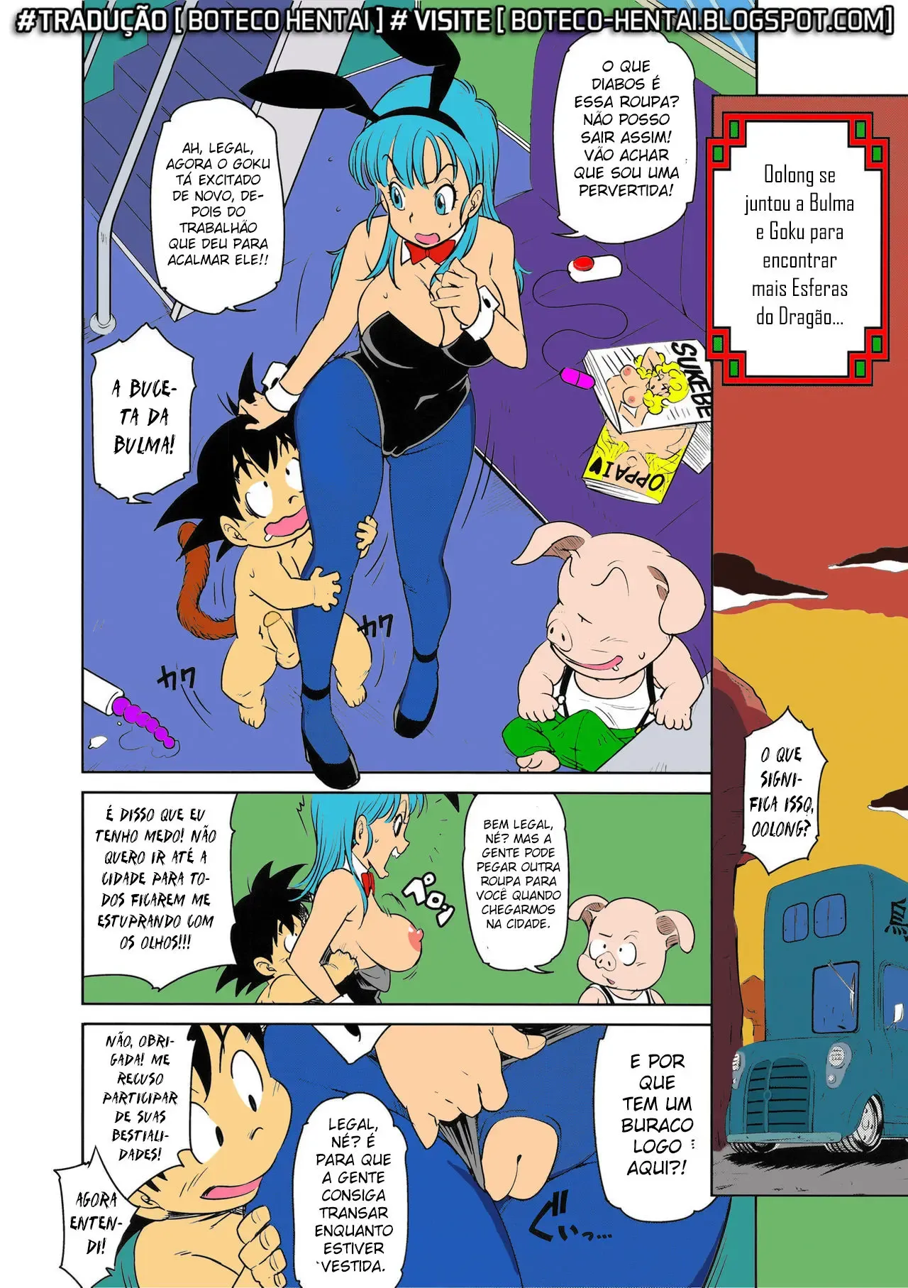 Eromangirl (Decensored) – Dragon Ball Pornô – Ler HQ Completo