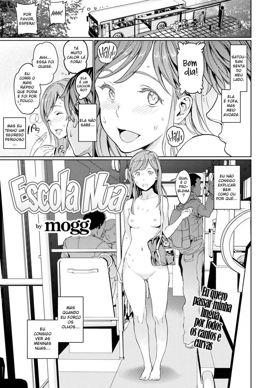 Escola nua – Hentai Preto e Branco – Site Para Ler Completo