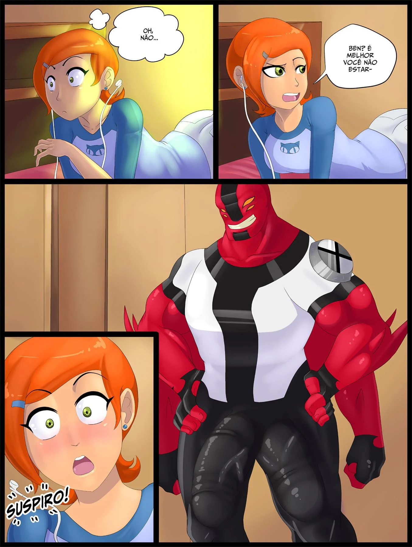 Esfolando a buceta da Gwen – Comics Porno – Ler Hentai HQ