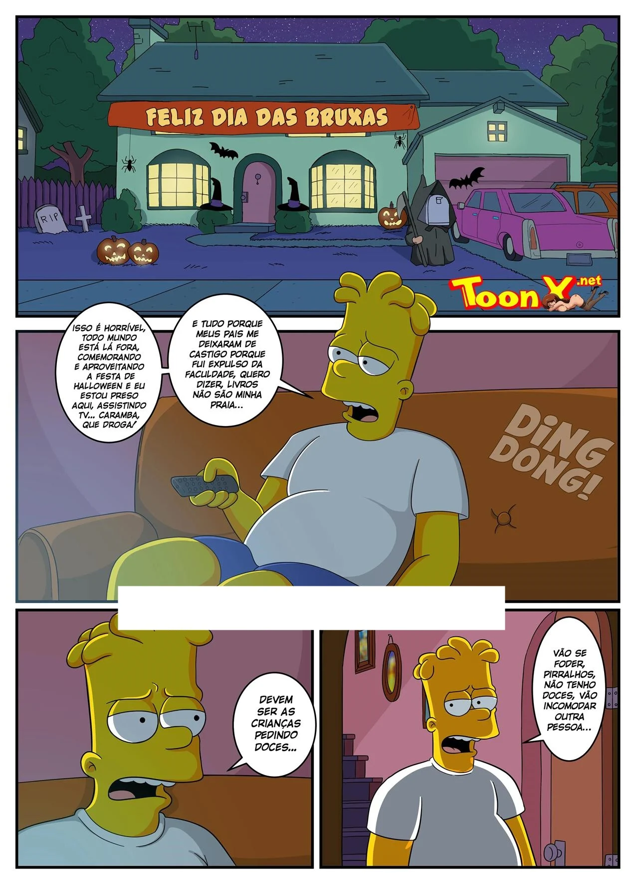 Especial de Halloween – Simpsons Pornô – Português do Brasil