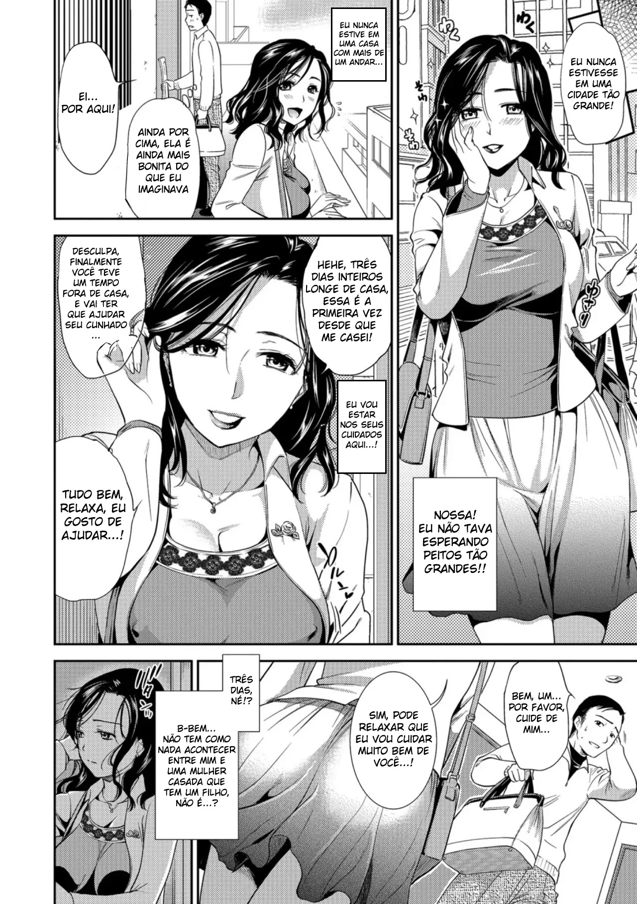 Esposa Desejada: Provocações Familiares – Hentai – Tradução Em Português