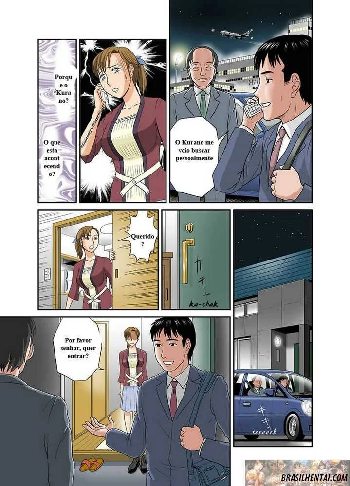 Esposa fodendo com chefe – Hentai – Traduzido