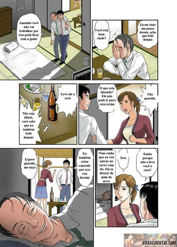 Esposa fodendo com chefe – Hentai – Traduzido