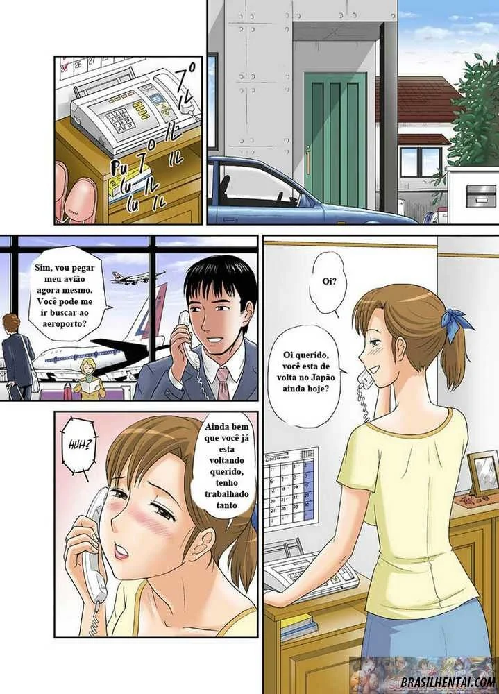Esposa fodendo com chefe – Hentai – Traduzido