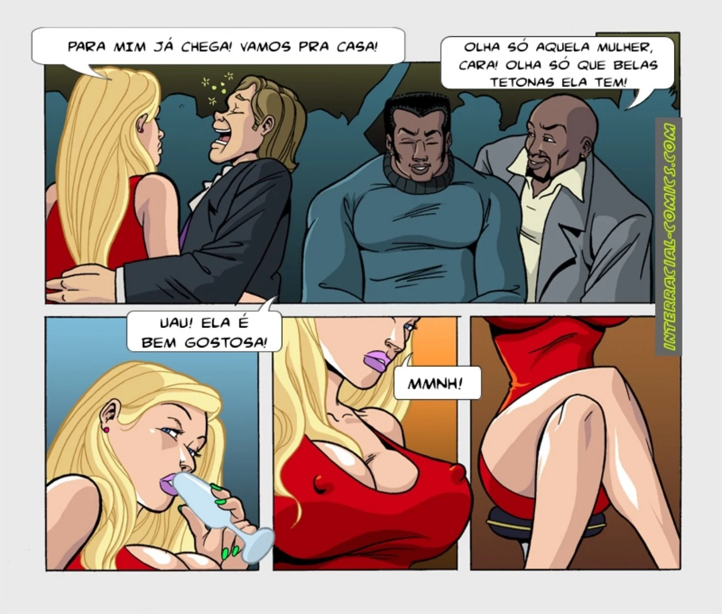 Esposas Querem Foder 1 – Quadrinhos Pornô – Alta Qualidade - Traduzido