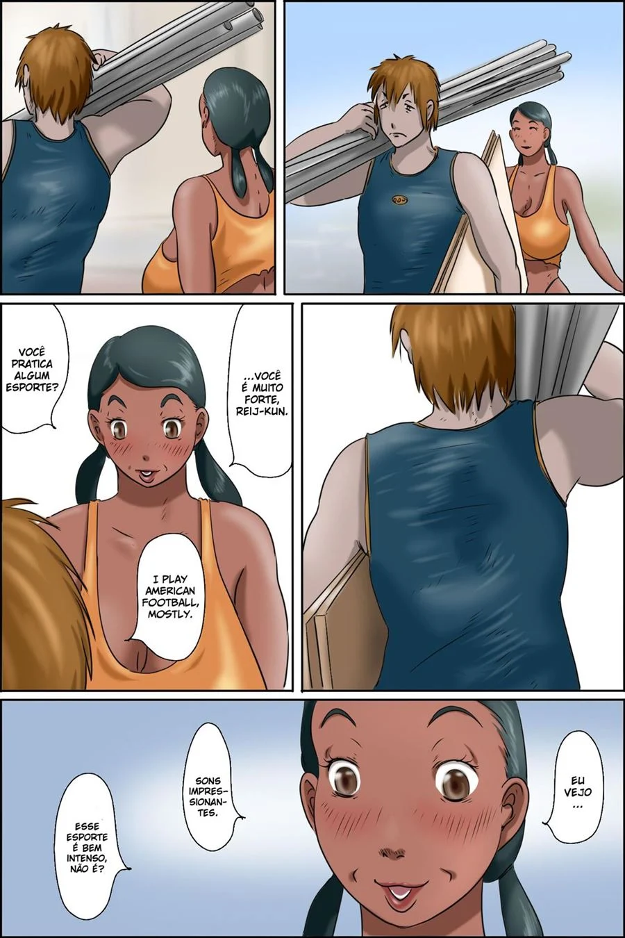 Essa ilha é um paraíso sexual para velhinhas bronzeadas – Hentai – Site Para Ler Completo