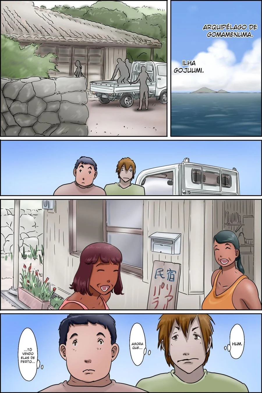 Essa ilha é um paraíso sexual para velhinhas bronzeadas – Hentai – Site Para Ler Completo