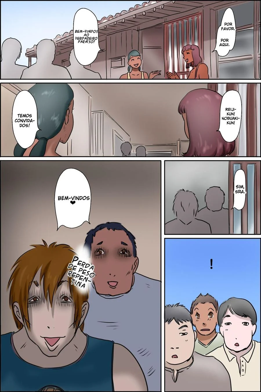 Essa ilha é um paraíso sexual para velhinhas bronzeadas – Hentai – Site Para Ler Completo