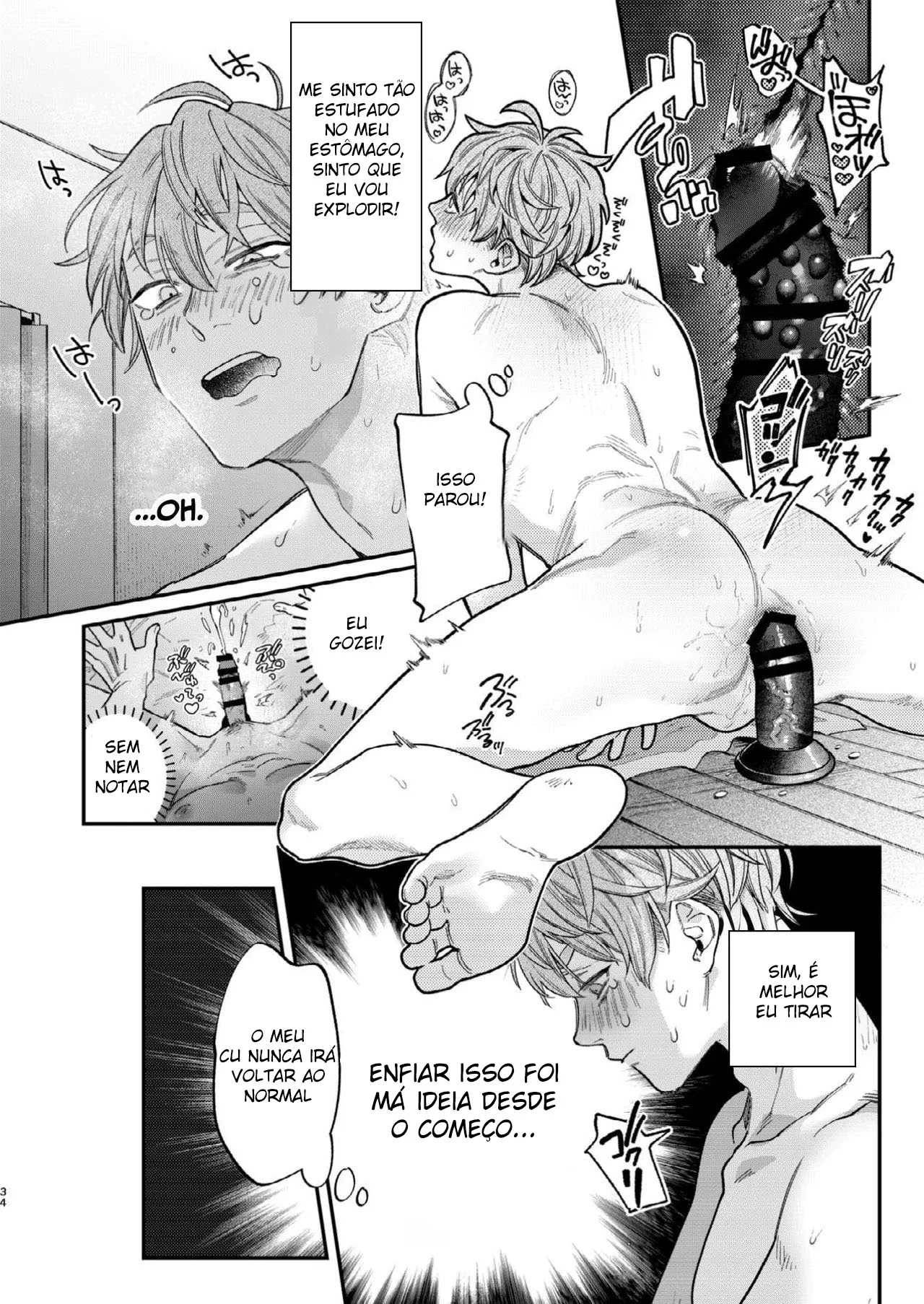 Está Chovendo, Então Vou me Masturbar Como um Louco – Yaoi Hentai – Traduzido