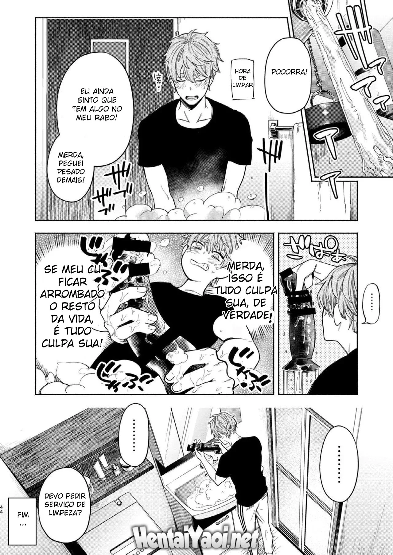 Está Chovendo, Então Vou me Masturbar Como um Louco – Yaoi Hentai – Traduzido