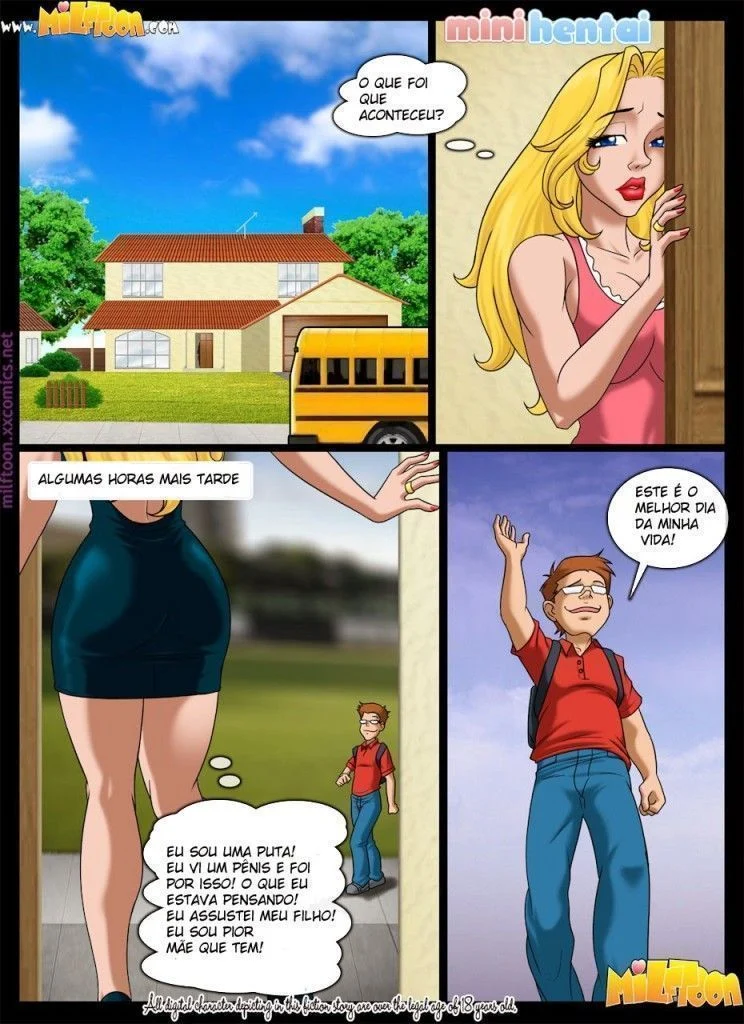Estorias de sexo HQs mae devassa e filho virgem – Milftoon – Ler Hentai HQ