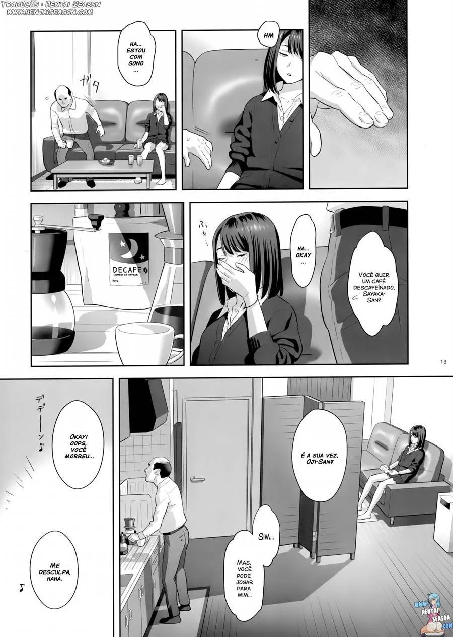 Estou com medo do meu vizinho – Hentai Preto e Branco – Alta Qualidade - Traduzido