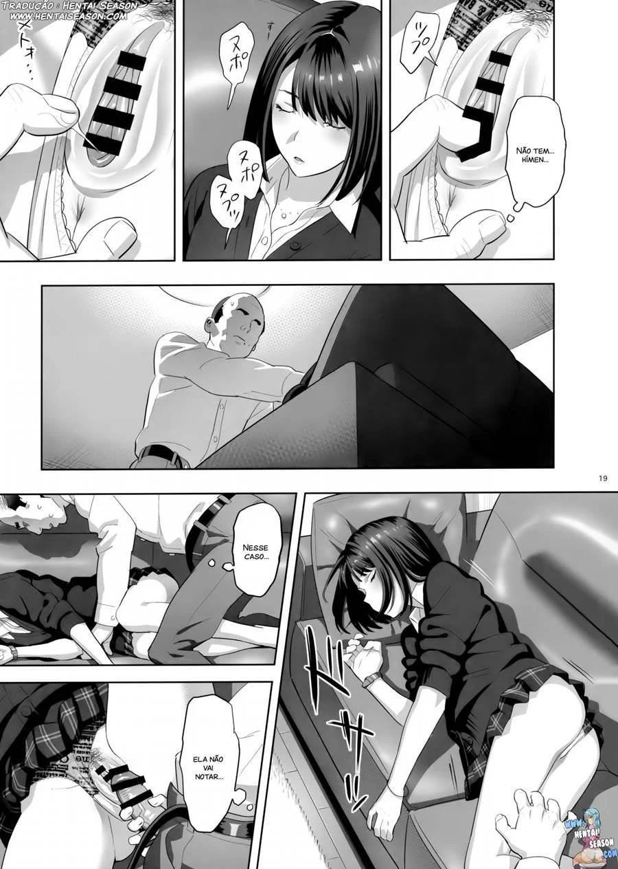 Estou com medo do meu vizinho – Hentai Preto e Branco – Alta Qualidade - Traduzido