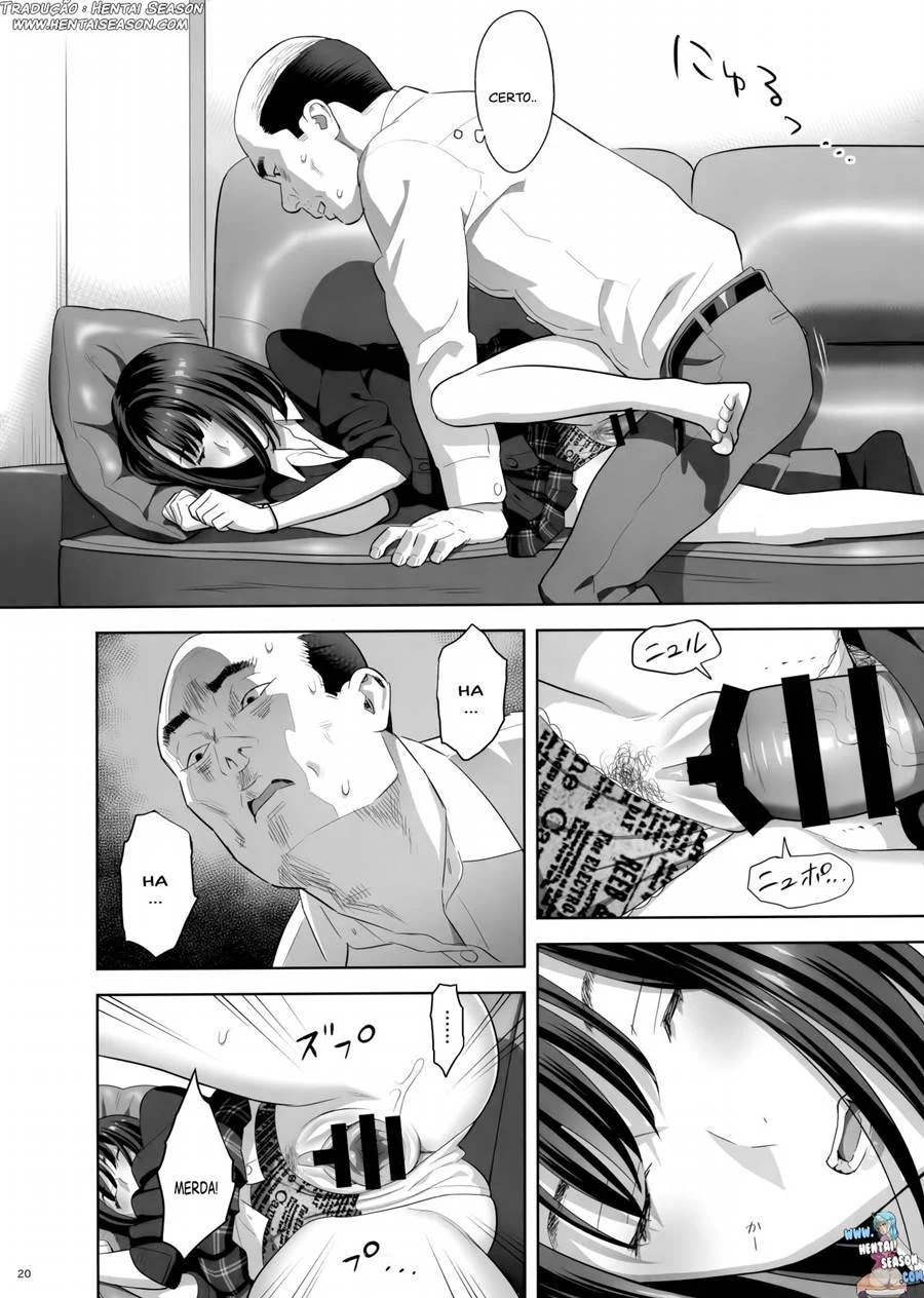 Estou com medo do meu vizinho – Hentai Preto e Branco – Alta Qualidade - Traduzido