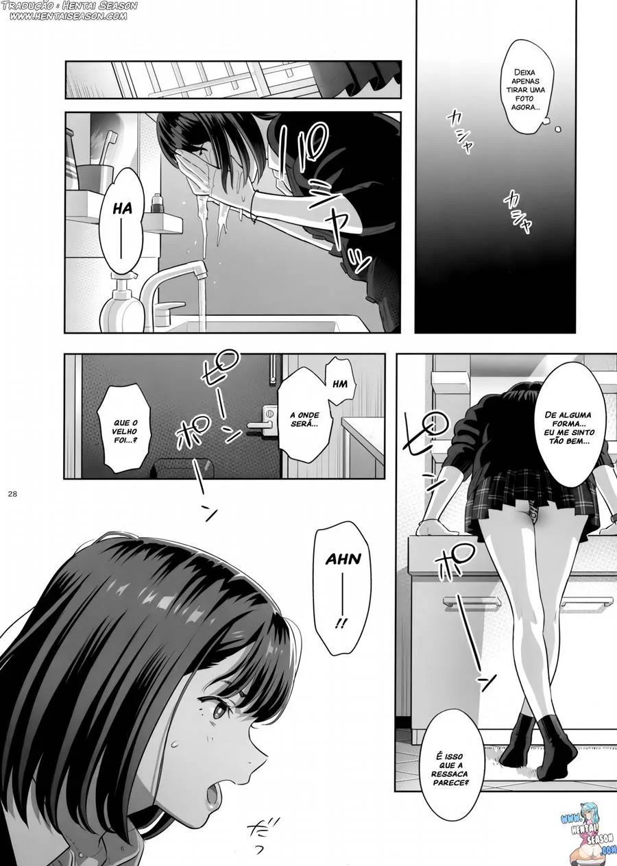 Estou com medo do meu vizinho – Hentai Preto e Branco – Alta Qualidade - Traduzido