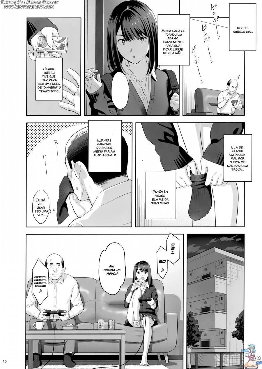 Estou com medo do meu vizinho – Hentai Preto e Branco – Alta Qualidade - Traduzido