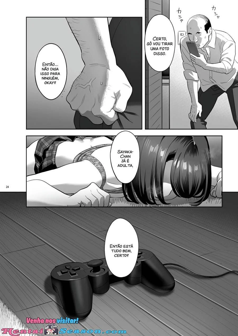 Estou com medo do meu vizinho 2 – Hentai Preto e Branco – Traduzido