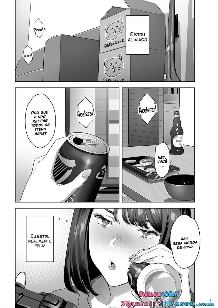 Estou com medo do meu vizinho 2 – Hentai Preto e Branco – Traduzido