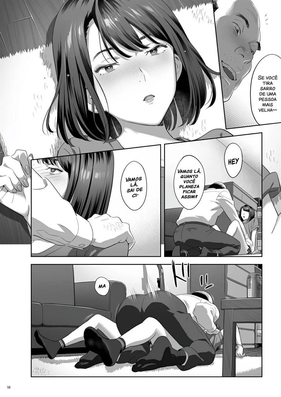 Estou com medo do meu vizinho 2 – Hentai Preto e Branco – Traduzido