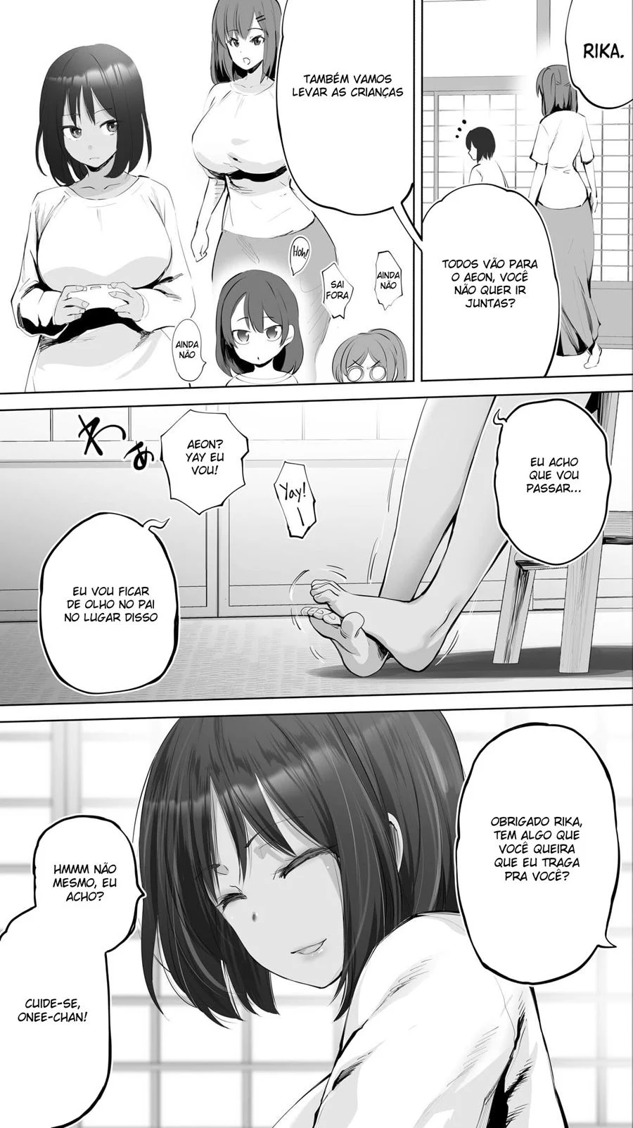 Estou comendo minha irmã peituda – Manga Hentai – Quadrinho Original