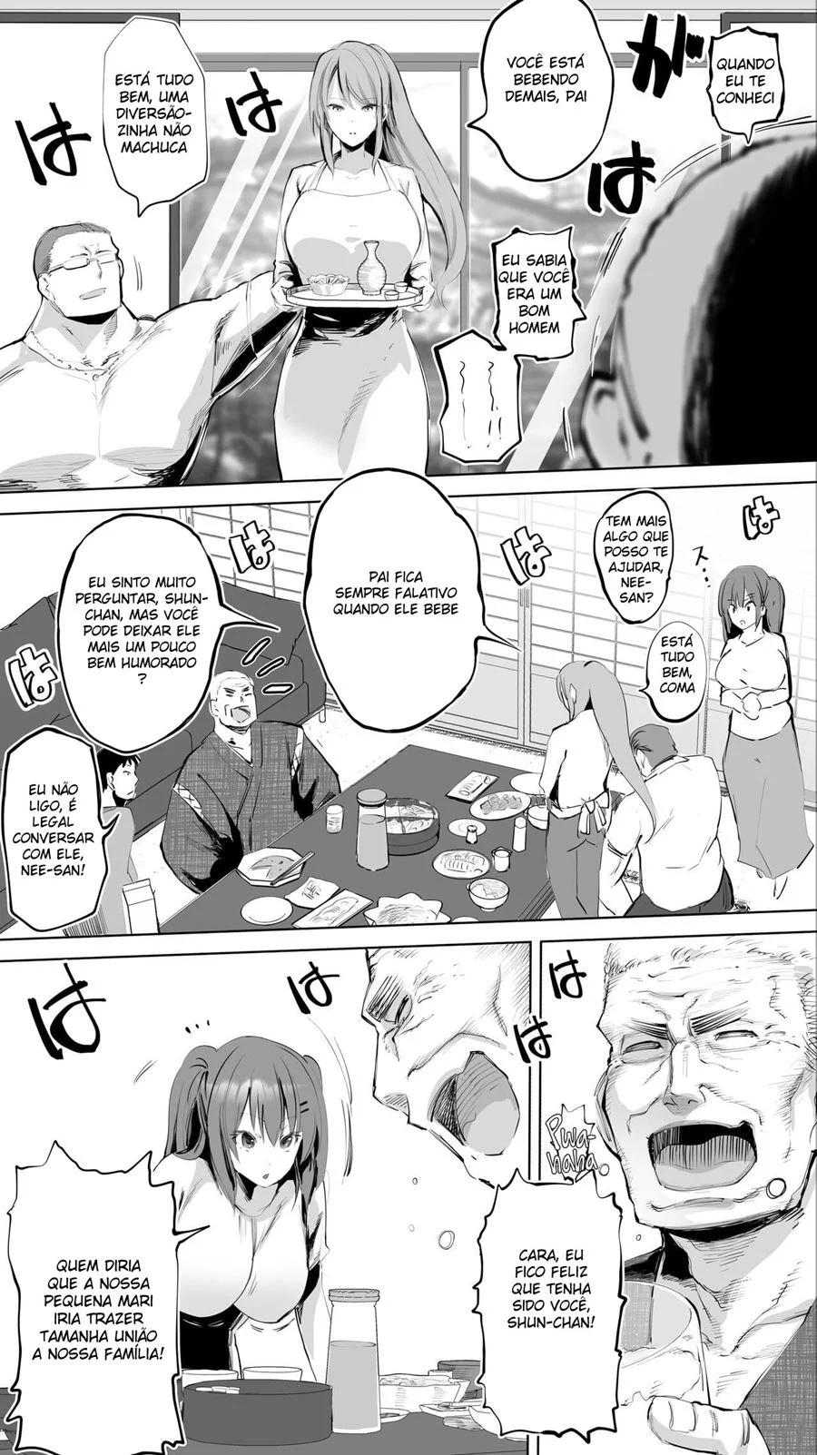 Estou comendo minha irmã peituda – Manga Hentai – Quadrinho Original