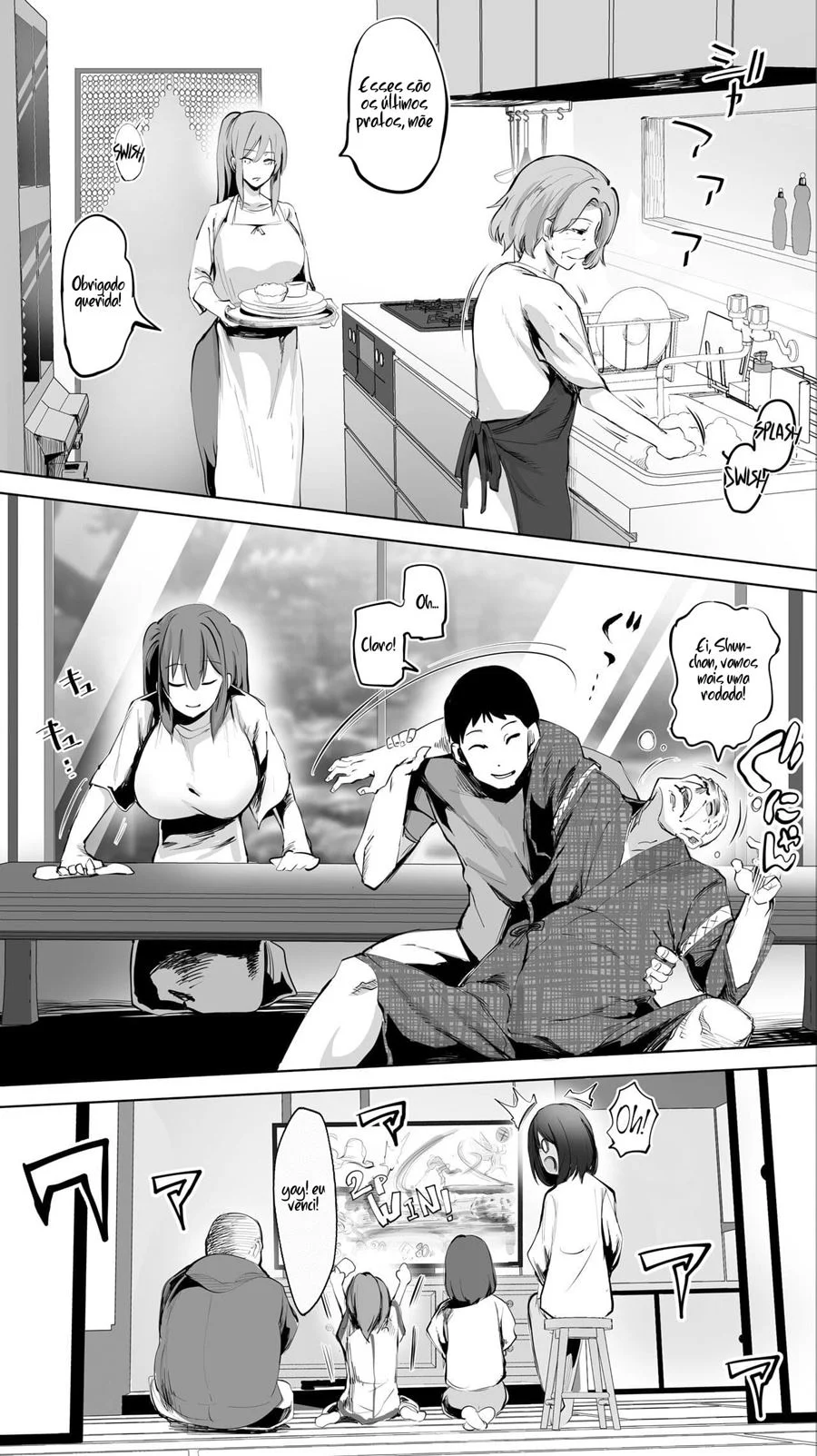 Estou comendo minha irmã peituda – Manga Hentai – Quadrinho Original