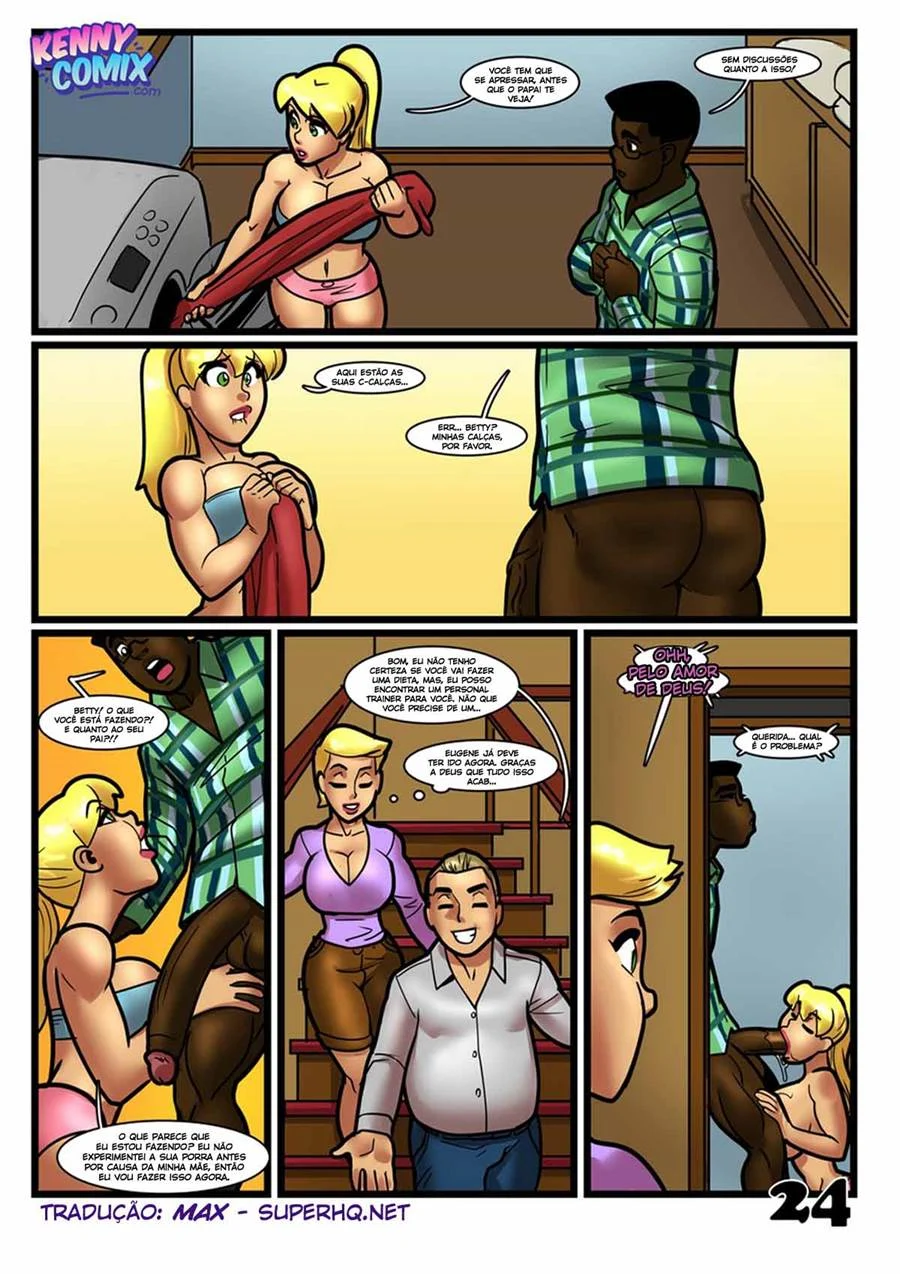 Estudantes novinhas e o professor negão – Hentai Interracial – Traduzido